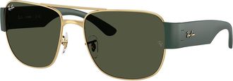 Ray-Ban RB3756 001/31 Mens Sunglasses Gold Size 59