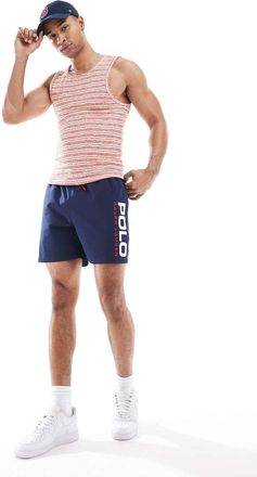 Polo Ralph Lauren Sport capsule Traveler logo swim shorts in navy