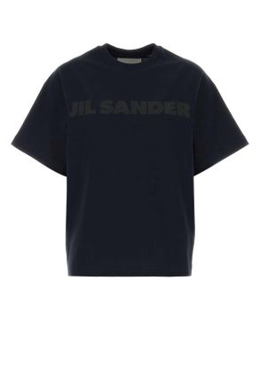 Jil Sander Midnight Blue Cotton T Shirt