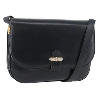 Gucci Pre-owned Cross Body Bags, female, Black, Size: ONE SIZE Pre-owned Vintage Shoulder Bag