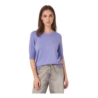 Repeat Dames, Truien, Paars, Maat: XL Katoen
