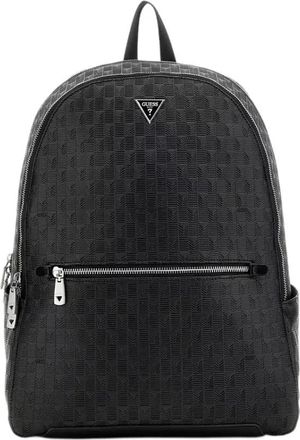 Guess Torino G Wave Backpack - Heren - Rugzakken - Zwart - ONE Size - Tassen