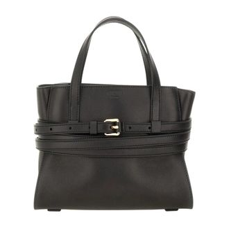 Moschino Borsa a Mano Couture con Cintura in Pelle - - Bags - Donna - Nero - ONE SIZE