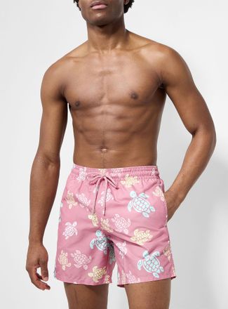 Vilebrequin Pink turtles swim trunk