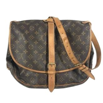 Louis Vuitton Pre-owned Cross Body Bags, female, Brown, Size: ONE SIZE Pre-owned Vintage Cross Body Bag