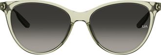 Under Armour Expanse 54mm Gradient Cat Eye Sunglasses in Green Crystal at Nordstrom Rack