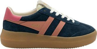 Gola Womens Athena Sneaker In Navy/terracotta/bubblegum/gum