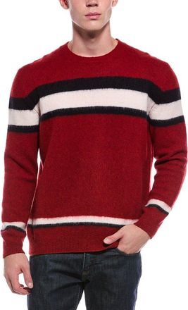Slowear Slowear Virgin Wool Stripe Crewneck Sweater