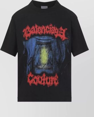 Balenciaga logo print medium fit t-shirt