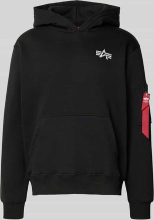Alpha Industries Alpha Industries Hoodie mit Kapuze in Black, Größe XXL