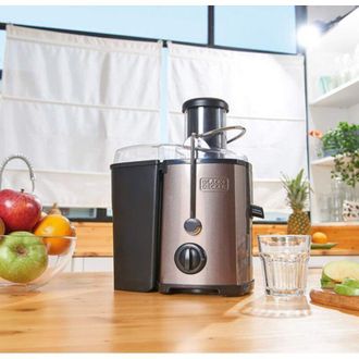 Black+Decker Black&decker - centrifuga BXJE600E acciaio inox 600 w estrattore di succo