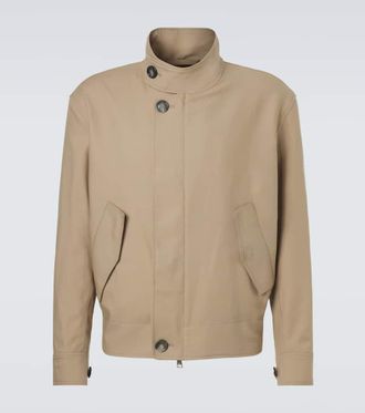 Ami Virgin wool gabardine jacket