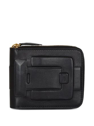 Balmain Anthem wallet - women - CALFSKIN - One Size - Black