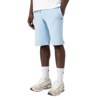 Paul Smith Regular Fit Zebra Sweat Shorts - male - Paul Smith - Casual Shorts - Blue - XL - Shorts