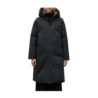 Ecoalf Baru Reversible Coat - - Coats - Donna - Nero - L