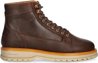 GANT Veterlaarzen met chunky zool - Bruin