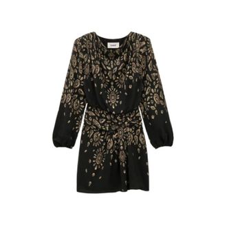 BA&SH Beona Jurk - Dames - Jurken - Veelkleurig - Maat: M