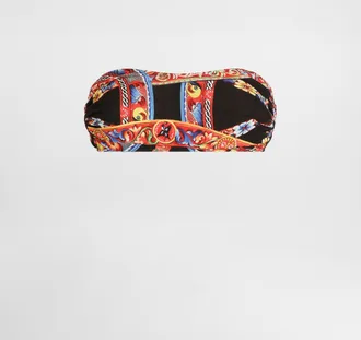 Dolce & Gabbana Carretto-print Viscose Jersey Top - Woman Shirts And Tops Multicolor 36
