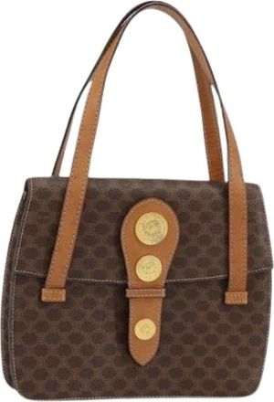 Celine Pre-owned Handbags, female, Brown, Size: ONE SIZE Pre-owned Vintage Handbag