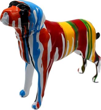 Interior Illusions 9-Inch Graffiti Standing Puppy Statue in Multi-Color at Nordstrom Rack