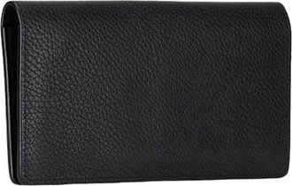 Louis Vuitton Black Noir Leather Coin Purse/Coin Case (Pre-Owned)