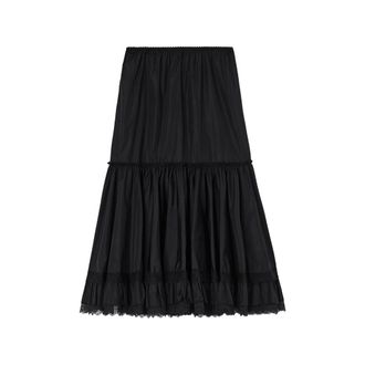 Ganni Skirt In Flyweight Nylon