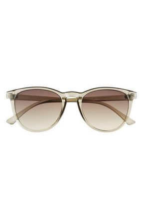 BP. School Boy Gradient Cat Eye Sunglasses in Crystal Olive at Nordstrom