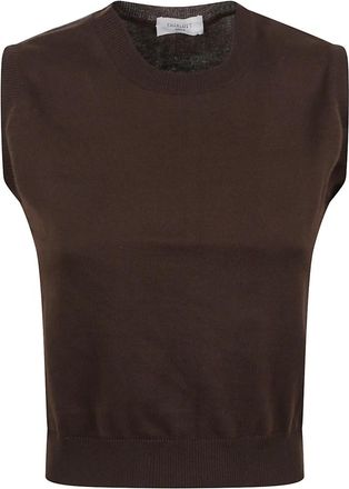 Charlott 7788.00 Top - Dames - Tops zonder mouwen - Bruin - S - Tops