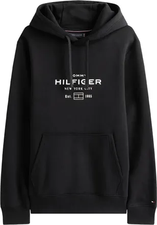 Tommy Hilfiger logo hoodie - Black