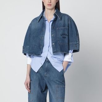 Givenchy Short Cocoon shirt in medium blue
