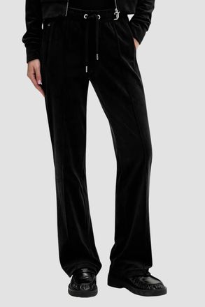 OEM Pantalones Deportivos Juicy Couture Tina Outline Xs Negros Para Mujer Con Pedrer&iacute;a