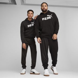 Puma Pantaloni con logo Essentials N. 1 da uomo, Abbigliamento, Nero, XS