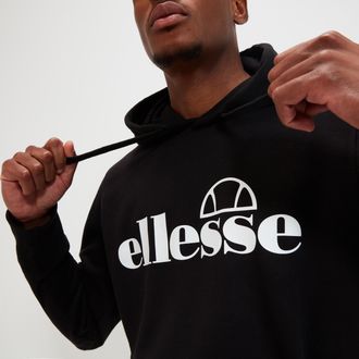 Ellesse Kapuzensweatshirt ELLESSE OODIA OH HOODY, Herren, Gr. XS, schwarz, Obermaterial: 70% Baumwolle, 30% Polyester, Sweatshirts Kapuzensweatshirt