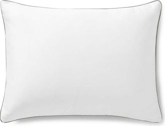 Sunday Citizen Set of 2 Contrast Piping Shams in White/boulder at Nordstrom, Size Standard