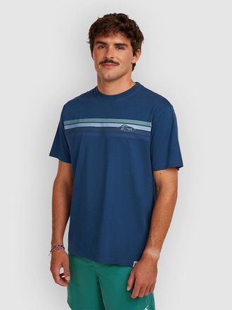 O'Neill ORiginals Front Stripe T-Shirt blau