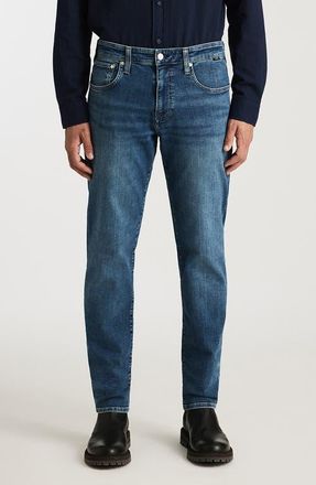 Mavi Marvin Relaxed Tapered Jeans in Mid Brushed Classic Vintage at Nordstrom, Size 35 X 32