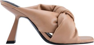 Marc Fisher Womens Dellian Medium Slide Sandals In Natural