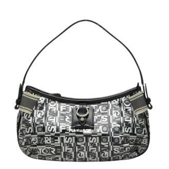 Ferragamo Pre-owned au-21 Handtas - Dames - Pre-owned - Zwart - Maat: ONE Size Leer