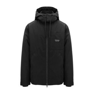 RefrigiWear Winter Jackets, male, Black, Size: L Hooded Jacket