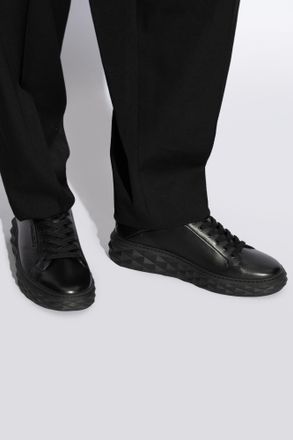 Jimmy Choo London Sneakers Diamond Maxi, Mens, Black