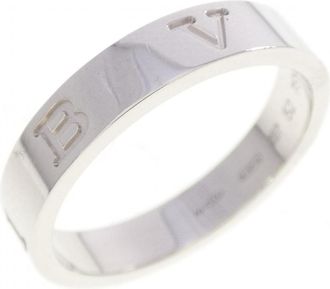 Bulgari White Gold (18K) Band Ring (Pre-Owned)