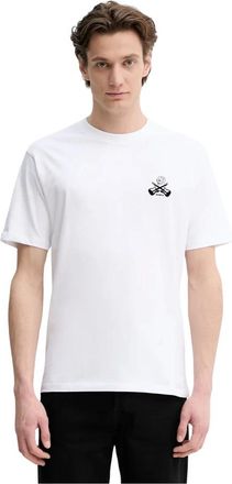 The Kooples Camiseta con detalle de calavera - Tops - Hombre - Blanco - 2XL
