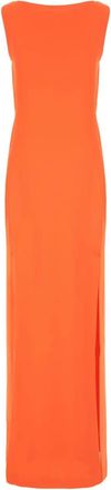 Max Mara Tubino con scollatura posteriore - Arancione