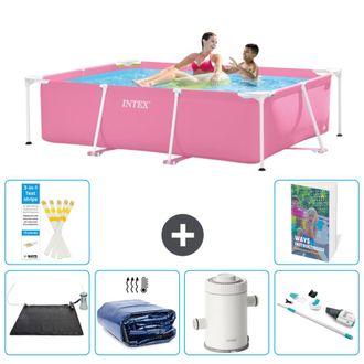 Intex Piscina Con Estructura Rectangular - 220x150x60 Cm - 7-piezas S78