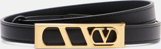 Valentino Garavani VLogo leather belt