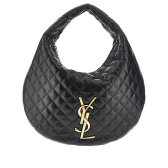 Saint Laurent Icare quilted nappa leather hobo bag Woman One Size
