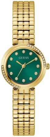 Guess Clara Bracelet Watch, 28mm in Green/gold at Nordstrom