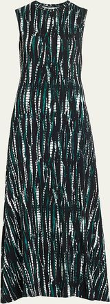Proenza Schouler Jordyn Sleeveless Abstract-Print Jersey Maxi Dress