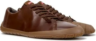 Camper Peu Path Leather Sneaker in Medium Brown at Nordstrom, Size 43