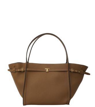 Tod's Brown T Signature Medium Tote